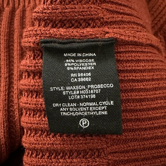 THEORY Waxson Rib Tank Sweater, Red - Picture 12 of 13